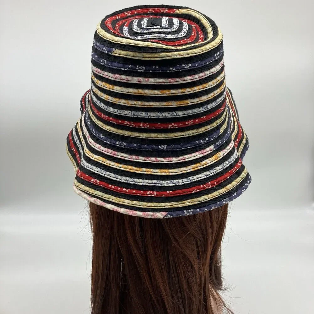 Vintage Bucket Hat Womens Dopamine Quirky‎ Colorful Cool - Picture 5 of 11
